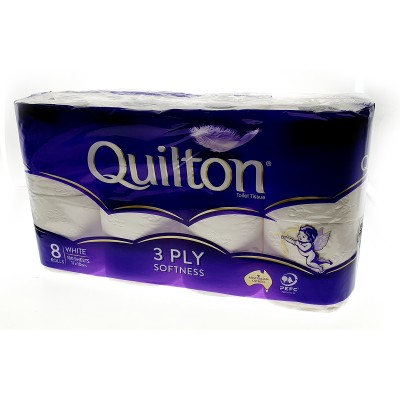 Quilton Toilet Tissue Roll 3Pls 72pcs